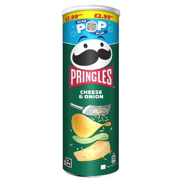 Pringles Cheese & Onion 190g