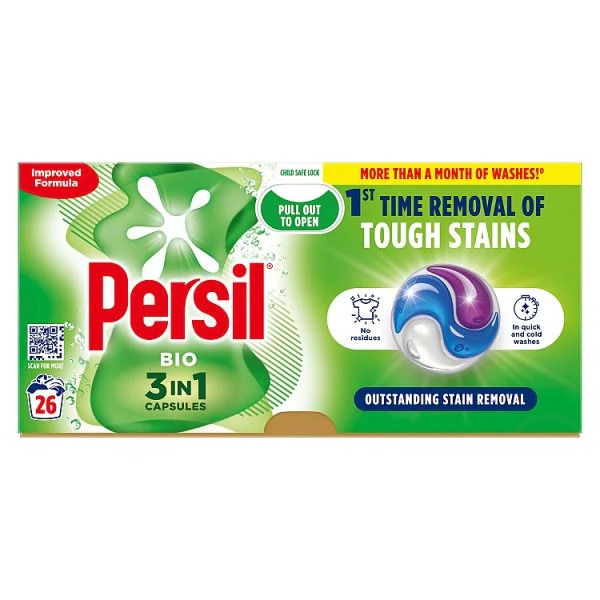 Persil Bio 3in1 Capsules 26 Wash