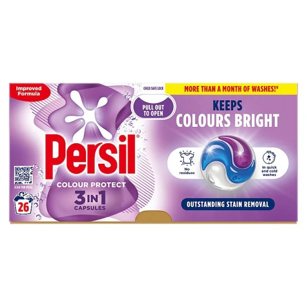 Persil Colour Protect 3in1 Capsules 26 Wash